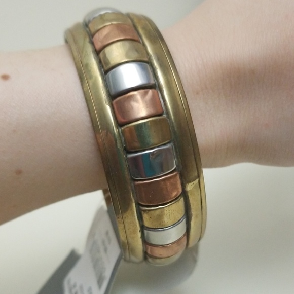 3-tone Bangle Bracelet, Tri Coastal Designs - Picture 5 of 6